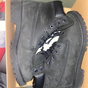 Black Premium Waterproof Timberlands